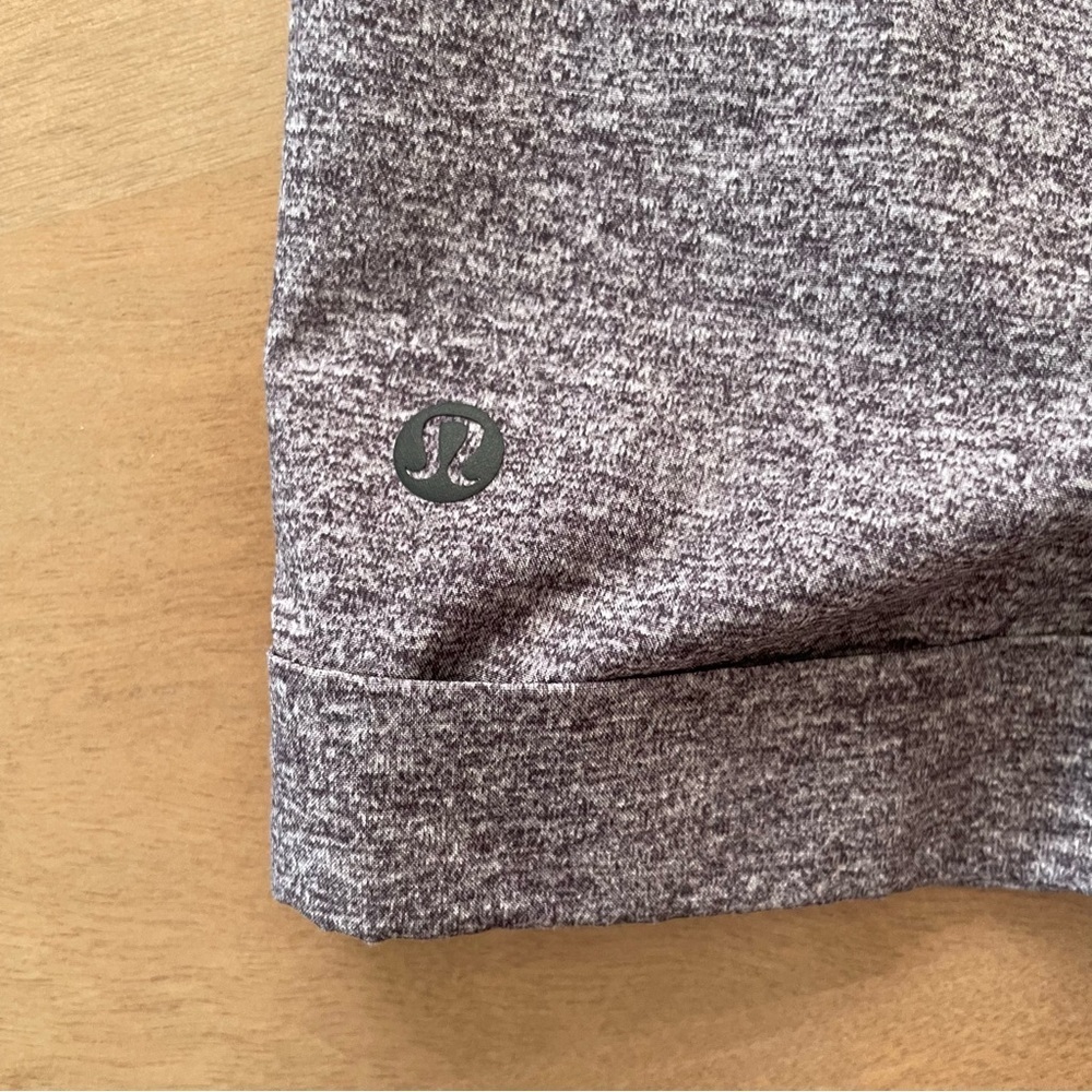 Women’s Lululemon Spring Break Away Short Heather Lux Multi Black - Picture 6 of 11
